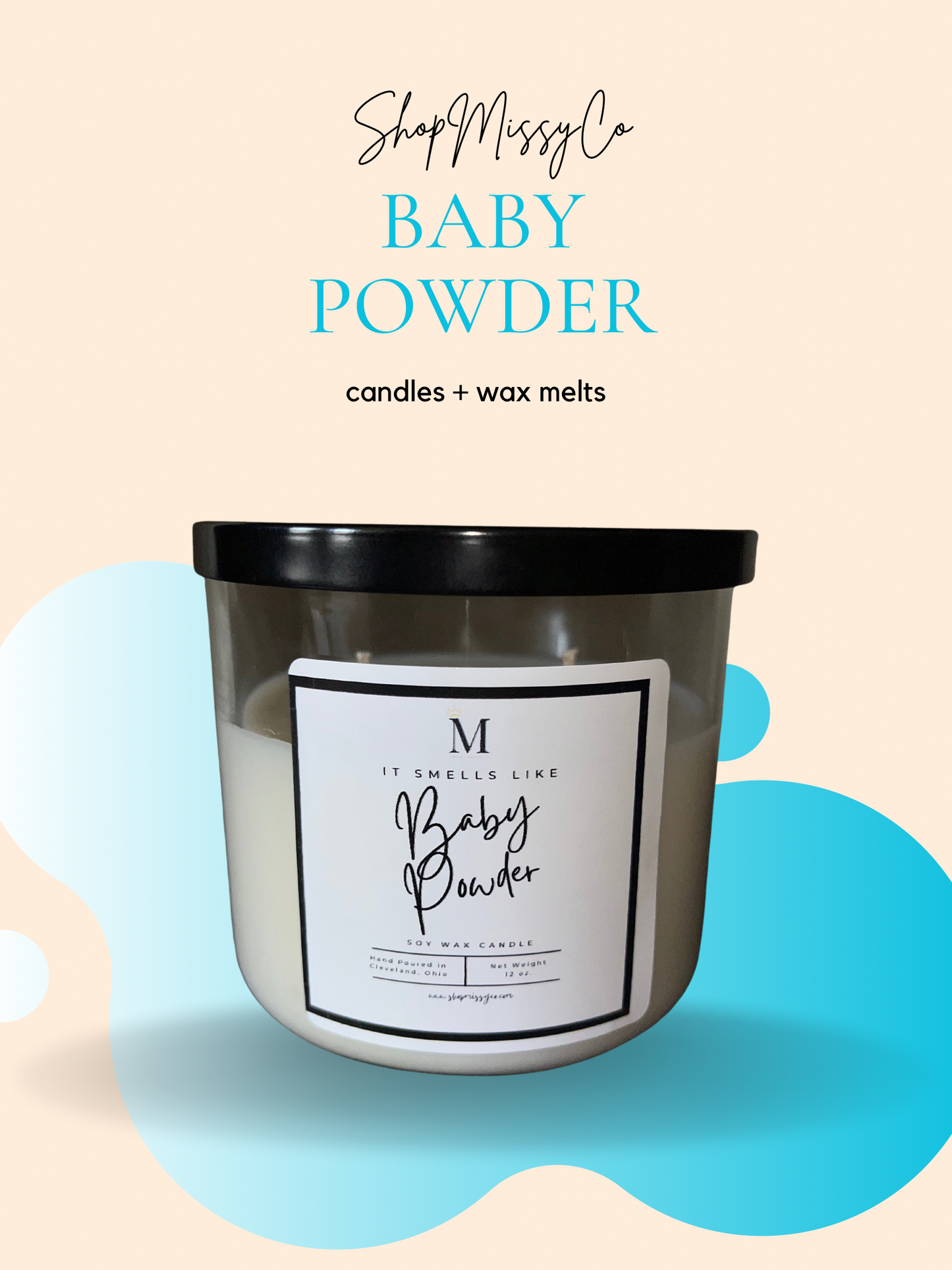 Baby Powder Candle